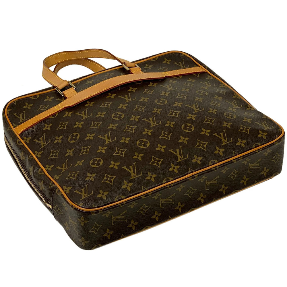 Louis Vuitton bag handbag Pegase Brown business Porte Documents briefcase